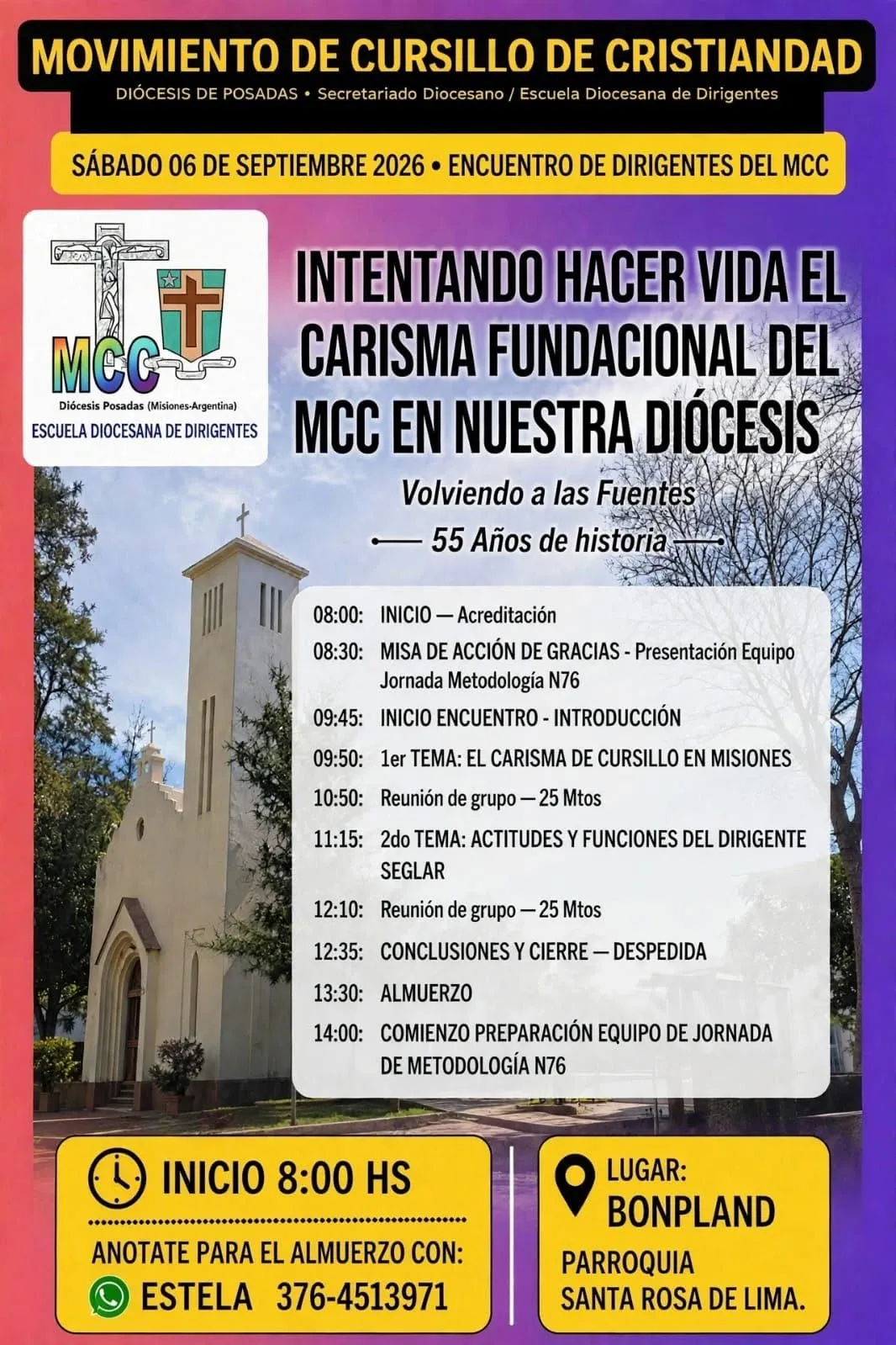El Mcc Celebra 55 Años de Historia con un Encuentro en Bonpland